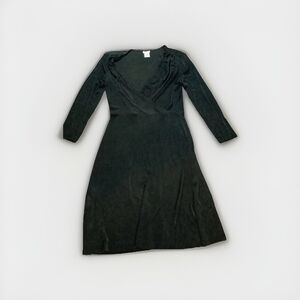 Cache BLACK CROSS FRONT DRESS SZ M